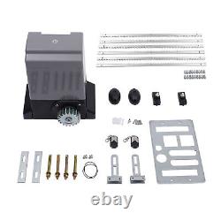 Electric Sliding Gate Opener 4400lbs Automatic Motor Kit+2 remotes 1400r/min