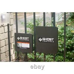 GHOST CONTROLS Architectural Series Solar Single Automatic Gate Opener Kit