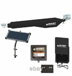 GHOST CONTROLS Solar Single Architectural Series Automatic Gate Opener Kit
