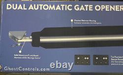 Gate Opener GHOST CONTROL DEP2 Dual Automatic Gate Opener Kit With Remote Control