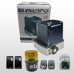 Genius Milord 5C-1100lbs Kit Automatic System Residential Slide Gate Opener kit