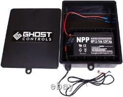 Ghost Controls DEP2 Architectural Dual Automatic Gate Opener Kit with Battery Mod