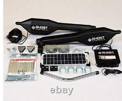 Ghost Controls Heavy-Duty Solar Automatic Gate Opener Kit for Driveway Swing Gat