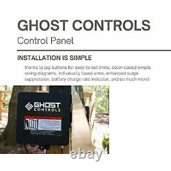 Ghost Controls Pro Series Automatic Gate Opener Kit 2. LDM2K Dual Kit