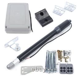 Heavy Duty Automatic Gate Opener Arm Single Swing Gate Opener Kit with Remote 24v