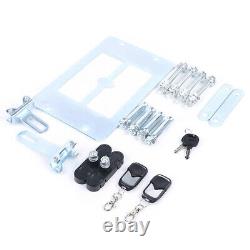 Heavy Duty Automatic Sliding Gate Opener Kit For 2200Lbs 1000kg Gates withRemote