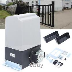 Heavy Duty Automatic Sliding Gate Opener Kit For Gates Up to 2200Lbs 1000kg IP44