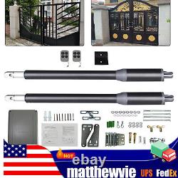 Heavy Duty Electric Gate Opener Automatic Dual Swing Gate Opener System 150KG