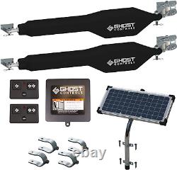 Heavy Duty Solar Automatic Gate Opener Kit for Driveway Swing With Long Range