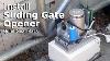 Install Aleko Ar1450 Sliding Gate Opener With Gear Rack