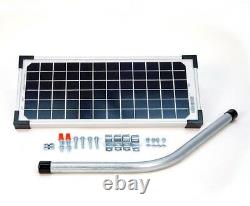 Mighty Mule 10-Watt Solar Panel Kit Charge Battery for Electric Gate Opener NEW