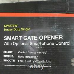 Mighty Mule Gate Opener Kit MM571W 18 Ft. 850 Lb Heavy-Duty Single WIFI NEW