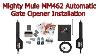 Mighty Mule Mm462 Automatic Gate Opener Installation