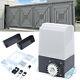 Sliding Electric Gate Opener 2200lb Automatic Motor Remote Kit Heavy Duty Ip44
