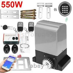 Sliding Electric Gate Opener Automatic WIFI APP Control Motor Remote Kit US