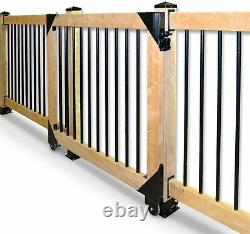 Sliding Gate Hardware Kit Door for Stairs Automatic Opener Pylex for Fence/Patio