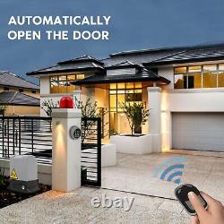 Sliding Gate Opener 3300 lbs Automatic Operator Kit w Alarm system Remote