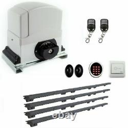 Sliding Gate Opener Door 2700 lbs Automatic Motor Remote Kit Electric Heavy Duty