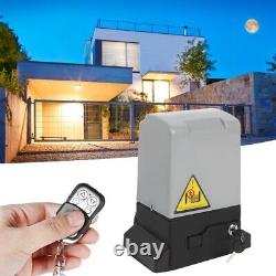 Sliding Gate Opener Electric Automatic Remote Control Copper Core Motor Kit 1.2T