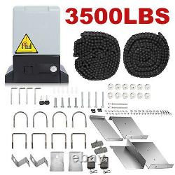 Sliding Gate Opener Electric Operator 3500lbs 1600kg Automatic Motor Remote Kit