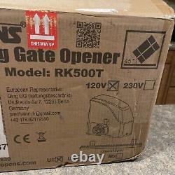TOPENS RK500T Automatic Sliding Gate Opener Rack Drive Electric Motor 1300 lb