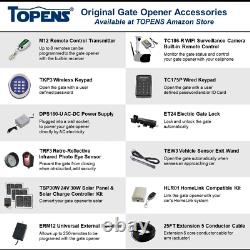 Topens A3 Automatic Gate Opener Kit Light Duty Single Gate Operator For Single S