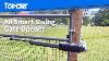 Topens A8 Swing Gate Opener Battery Powered